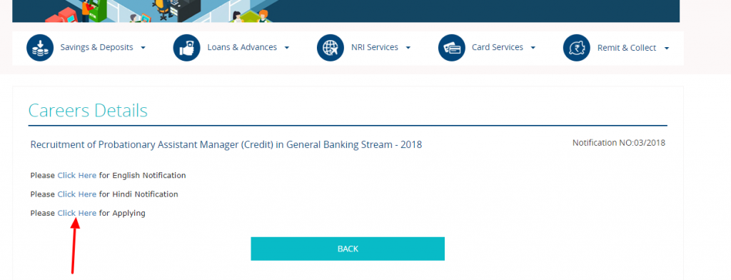 Vijaya Bank Recruitment 2018 Online Apply Step 7